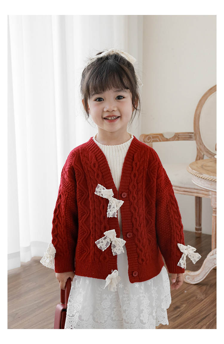Bow Cardigan
