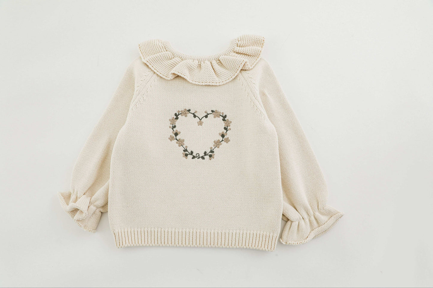 Floral Heart Jumper