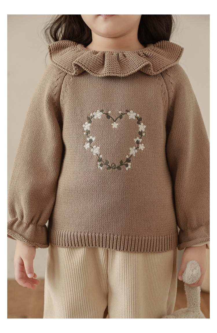 Floral Heart Jumper