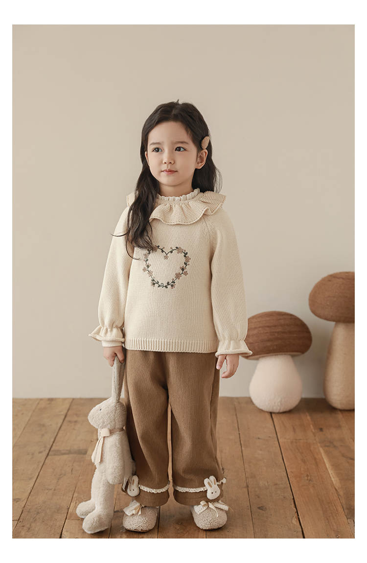 Floral Heart Jumper