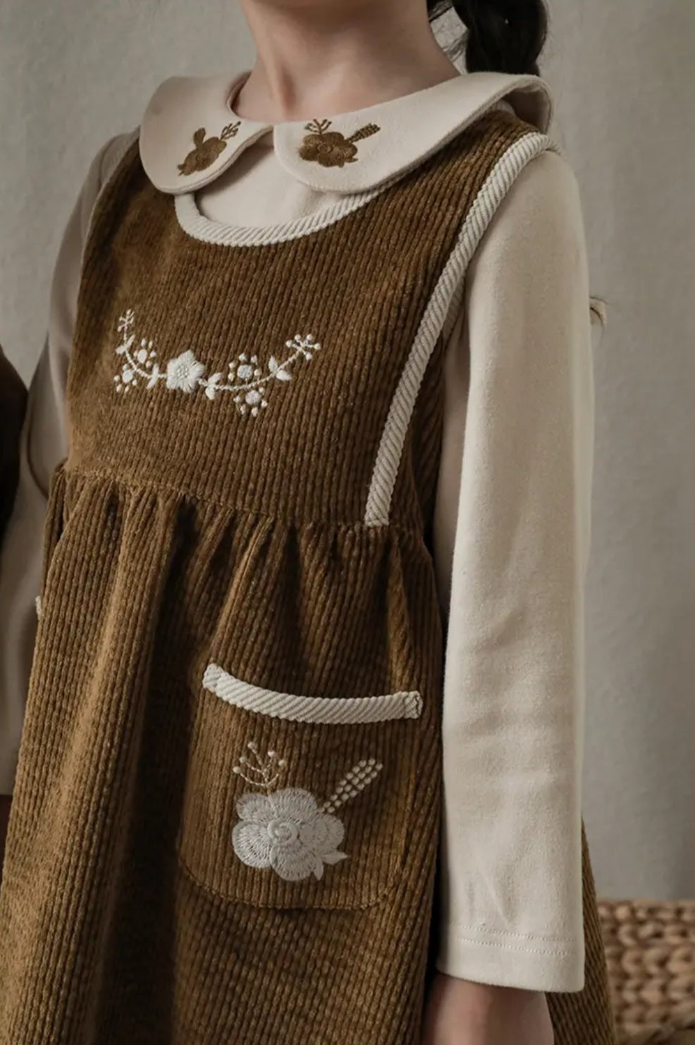 Floral Corduroy Delight