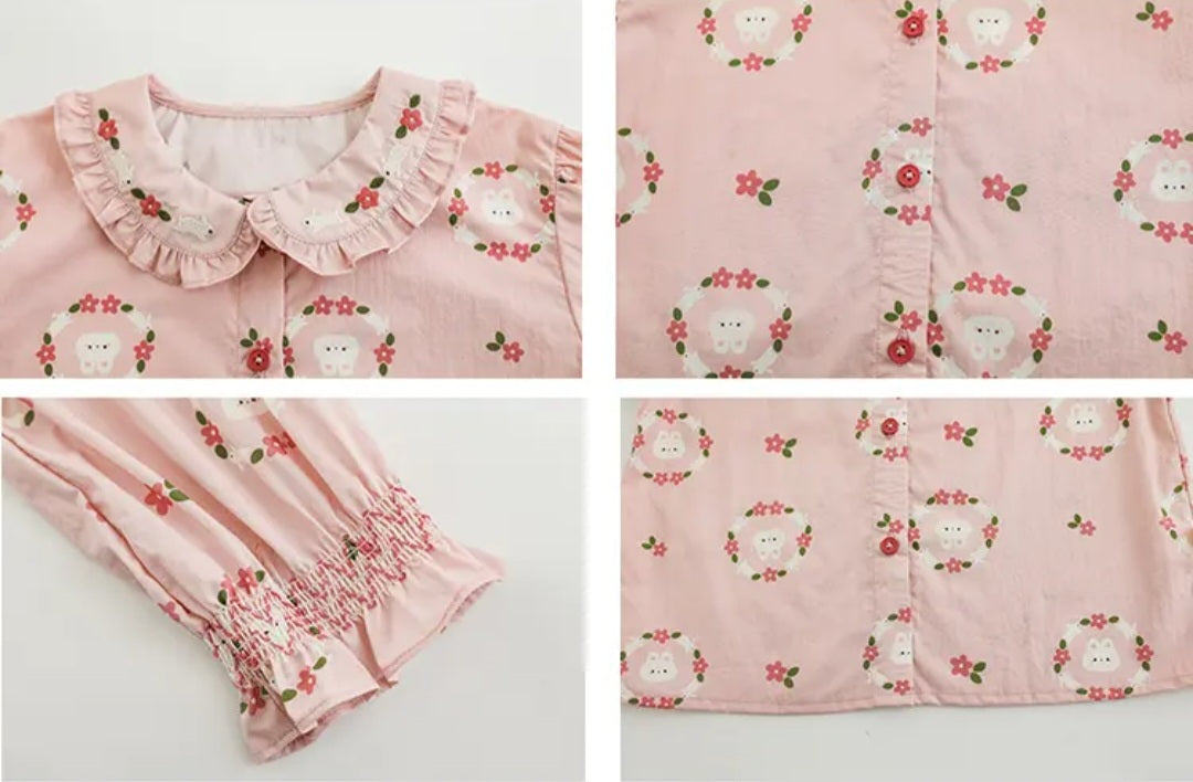 Floral Elegance & Denim Delight