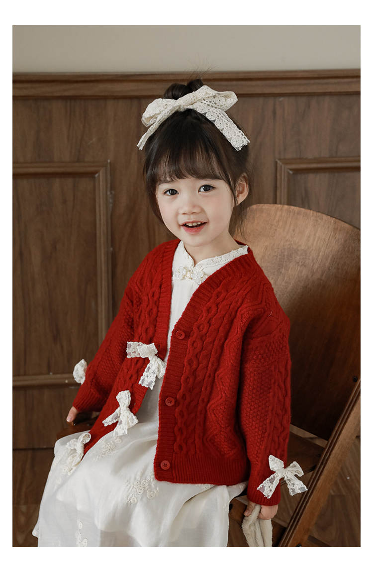 Bow Cardigan