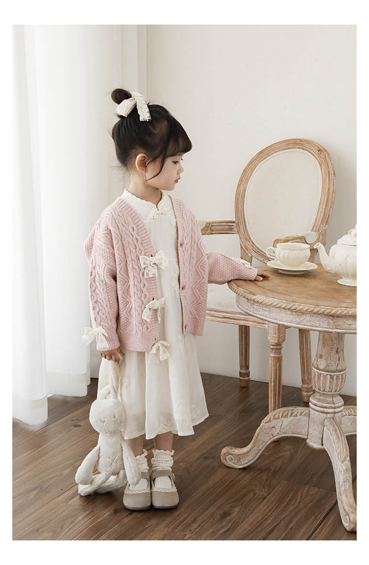Bow Cardigan