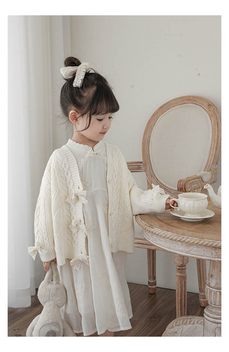 Bow Cardigan