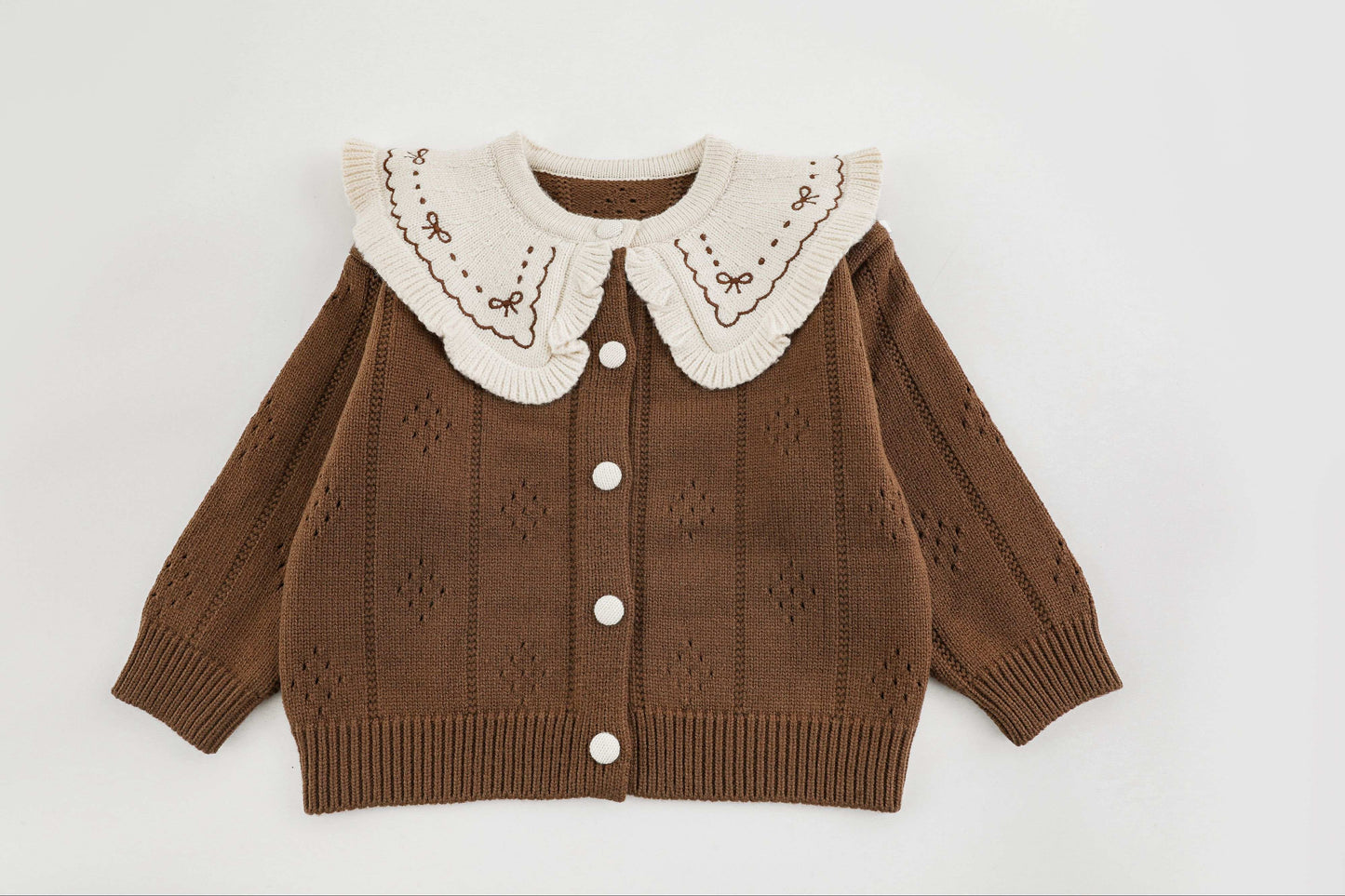 Vintage-Inspired Knit Cardigan
