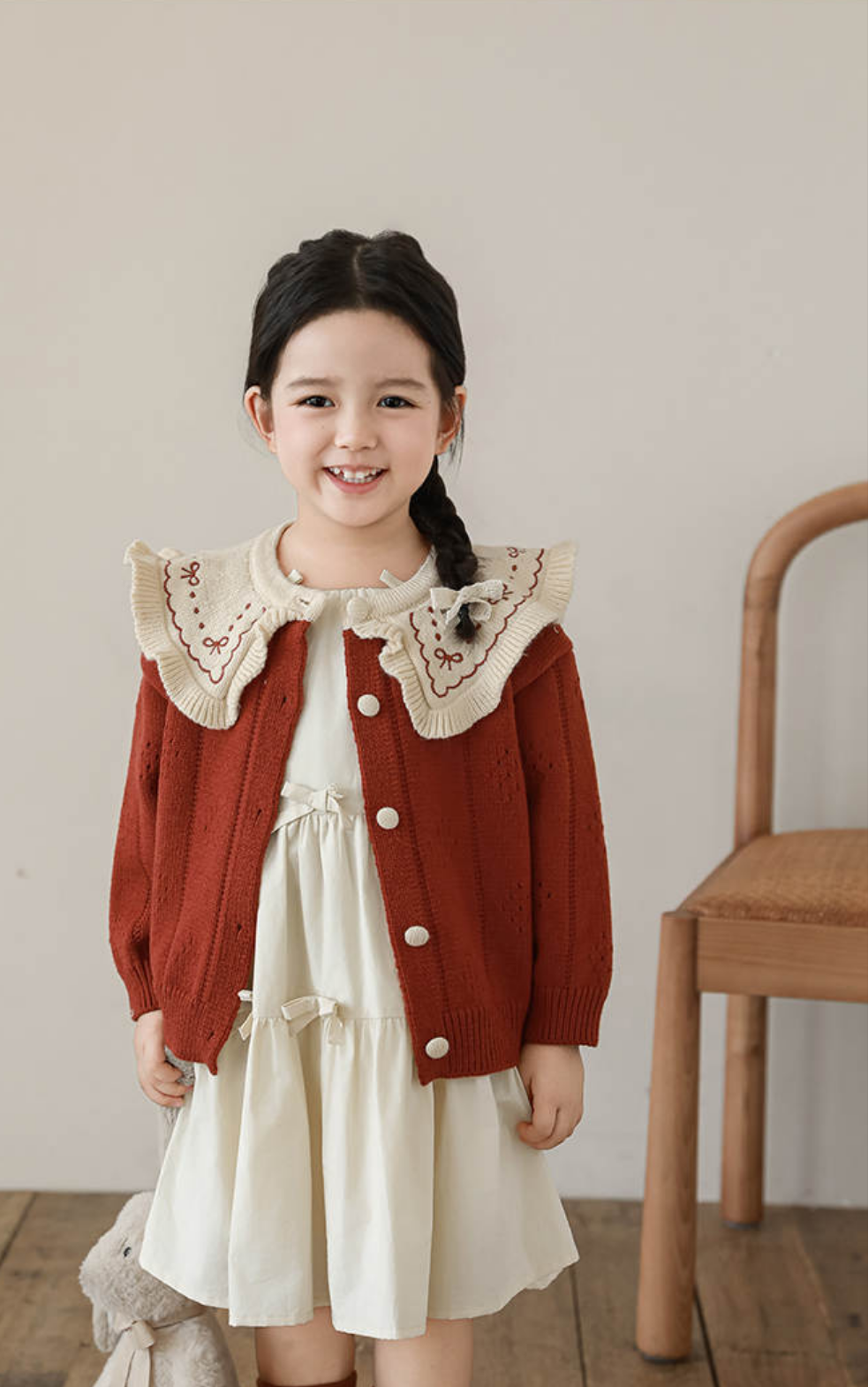 Vintage-Inspired Knit Cardigan