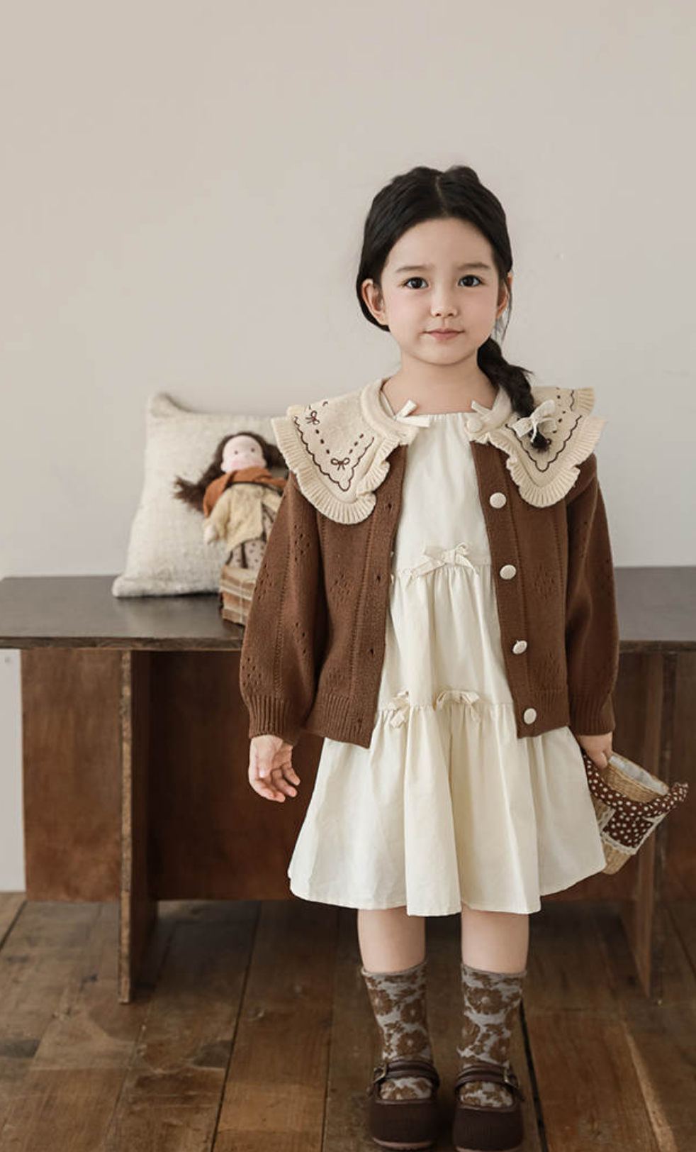 Vintage-Inspired Knit Cardigan