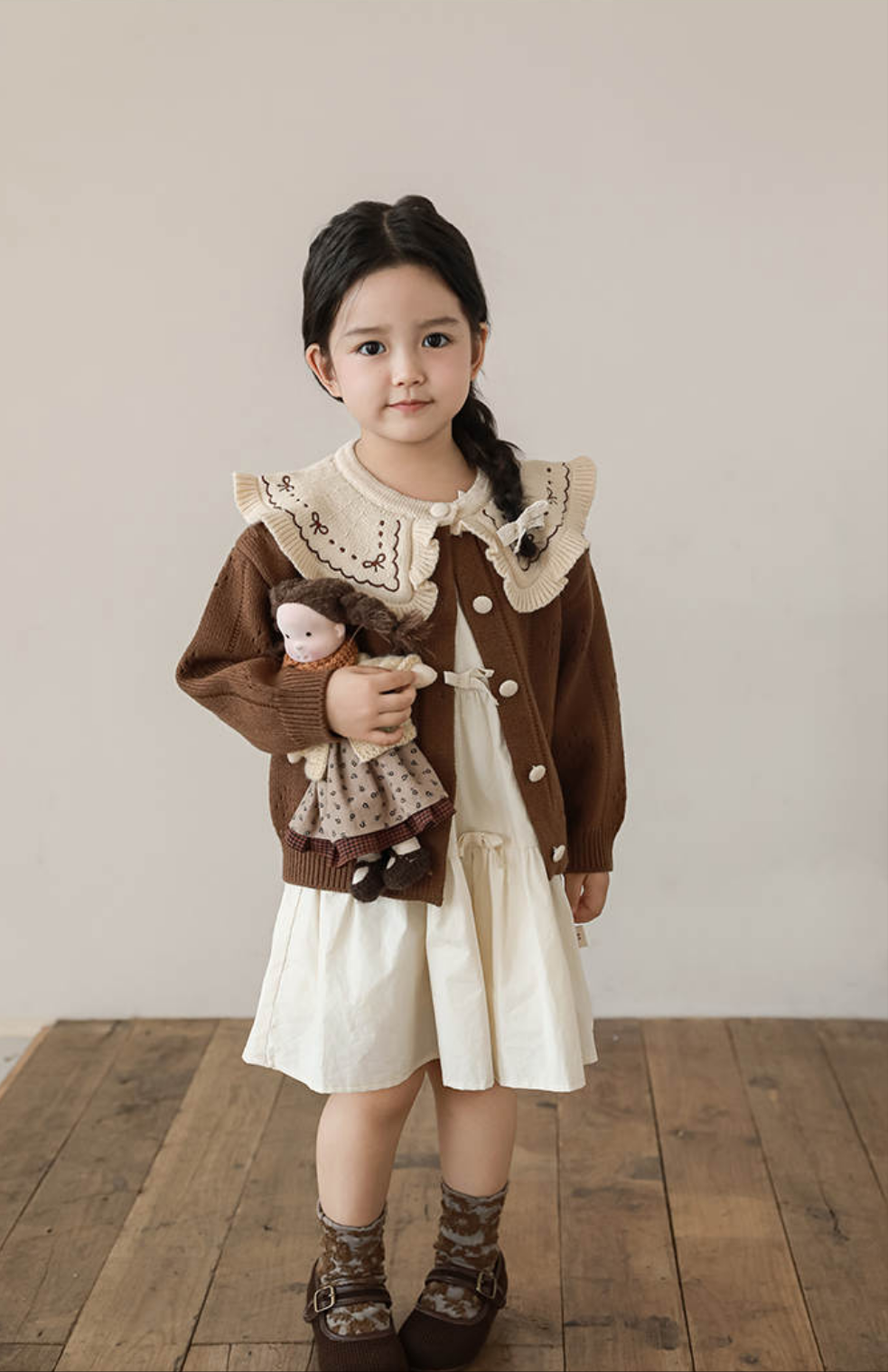 Vintage-Inspired Knit Cardigan