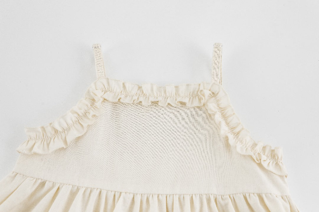 Vintage Ruffle Charm Dress