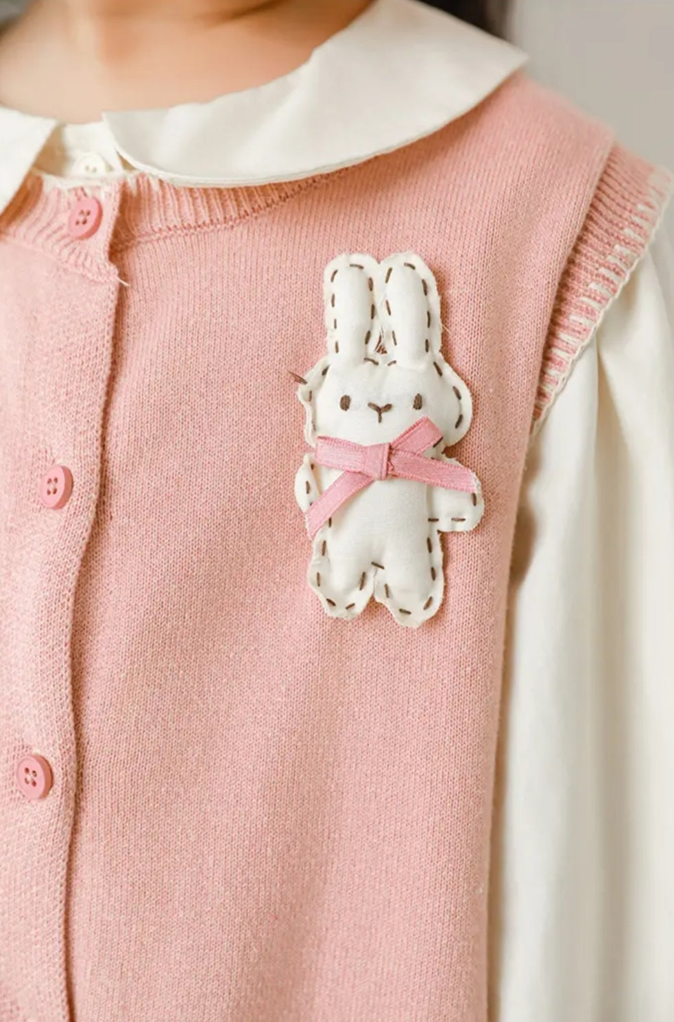 Teddy Cardigan Vest